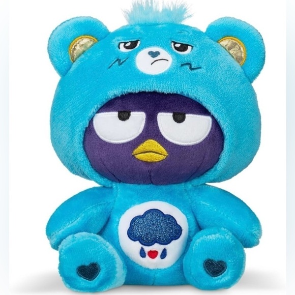 Badtz-Maru 8” As Grumpy Bear Fun-Size Plush by Sanrio - Picture 2 of 4